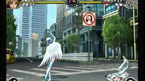 Tatsunoko vs. Capcom (Wii)(JP) Jun the Swan/Saki vs Jun the Swan/Chun-Li