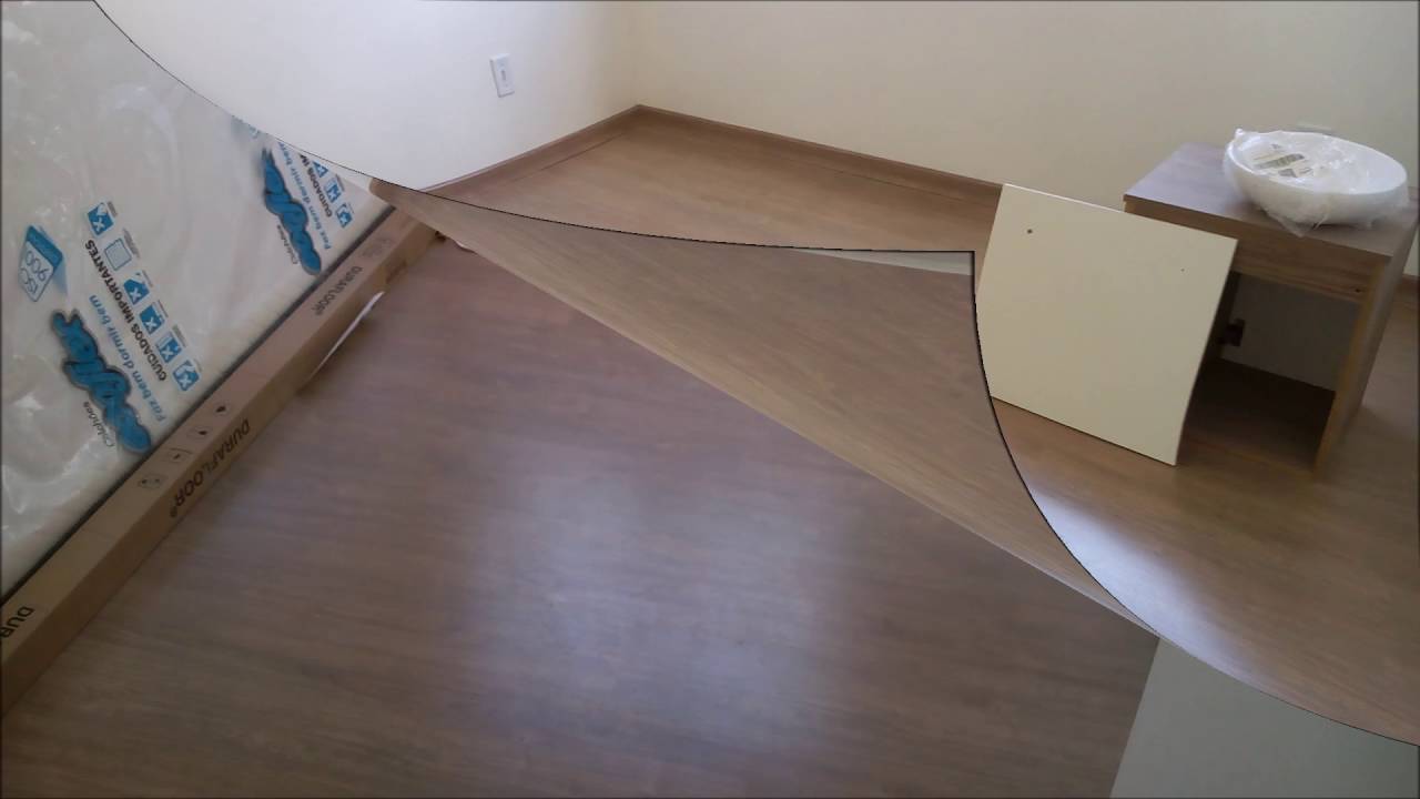 Aplicação de Piso Laminado, Cerâmica e Pintura - YouTube