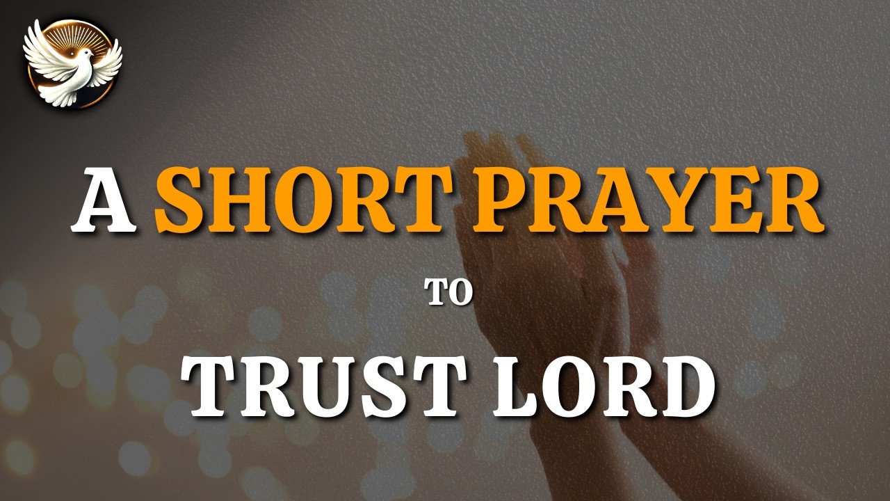 Дорогой Господь, я доверяю Тебе своё будущее и вверяю все страхи и сомнения в Твои руки.