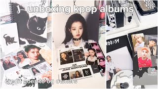 ★ 💿 unboxing kpop albums || tiktok compilation 💭