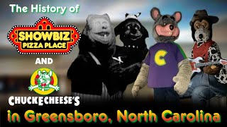 The History of Showbiz Pizza Place & Chuck E. Cheese in Greensboro, North Carolina