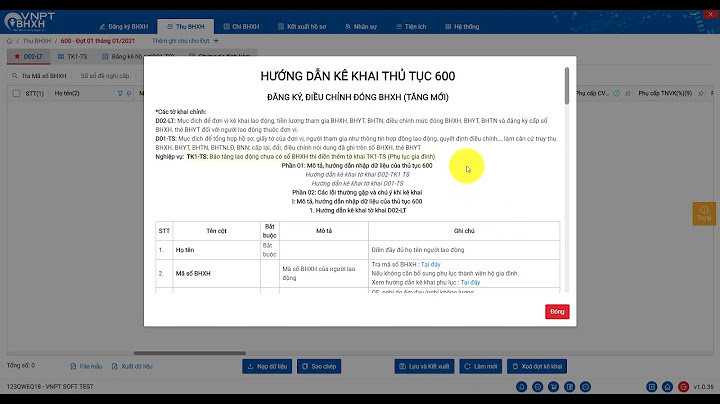 Hướng dẫn ghi giảm bhxh trên vnpt năm 2024