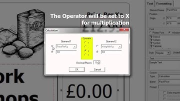 LabelDirect Tutorials - Calculation