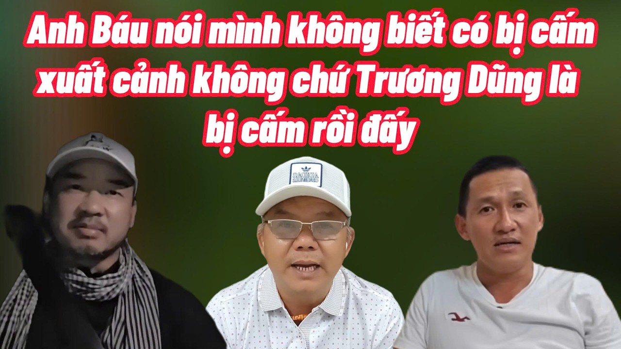 Anh Báu nói đang hồi hộp không biết có được xuất cảnh đi Ấn Độ không