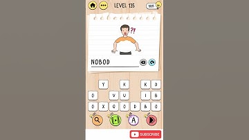 Brain Test Tricky Words Level 135 Walkthrough