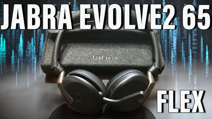 Los auriculares Jabra Evolve2 65 Flex: Un Futuro del Trabajo Híbrido más  Flexible