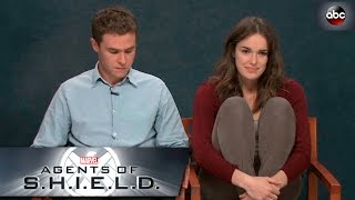 Elizabeth Henstridge and Iain De Caestecker Screen Test - Marvel's Agents of S.H.I.E.L.D.