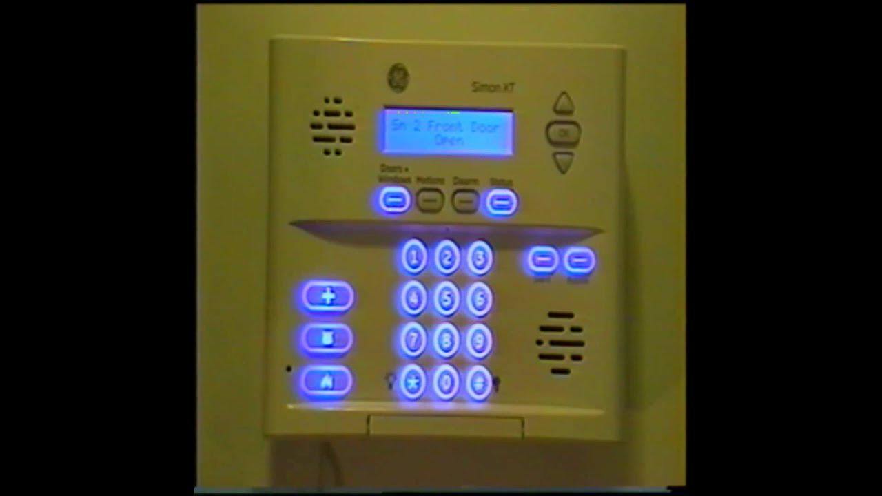 GE Simon XT How to Bypass - YouTube