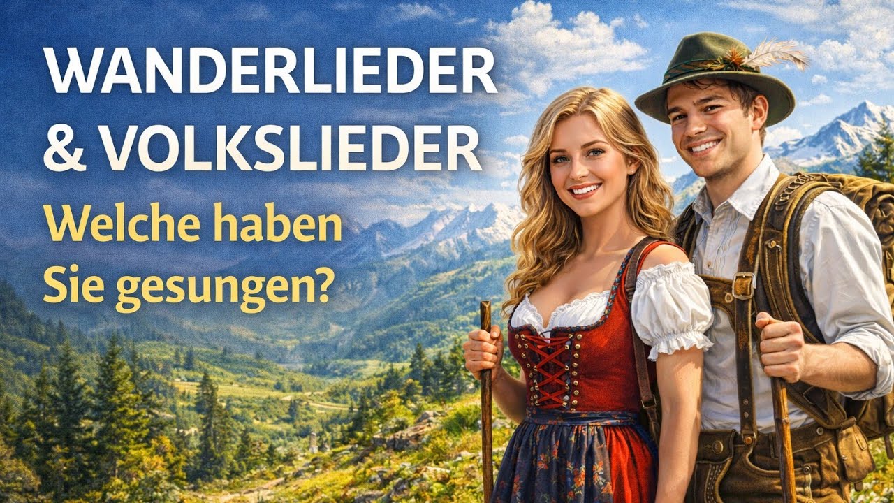 🥾🌲 Die schönsten deutschen Wanderlieder – Volkslieder über Freiheit, Natur und die große Reise 🏔️