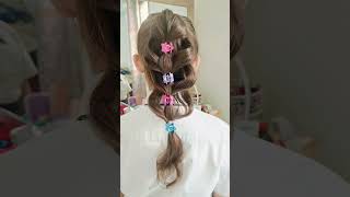 Vanya's School Hairstyle #hairstyle#school #fashion #viral #trending #shorts #girl #qatar #viralpics