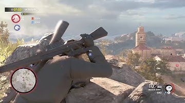 Sniper Elite 4 Multiplayer CTF Village 31-7