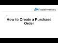 How to Create a Purchase Order
