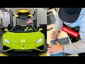 DDE GOING BACK to USA with Lamborghini Aperta... New giveaway Lambo autographed book!