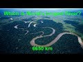 Top 10 largest rivers in the world | 10 longest river in the world |