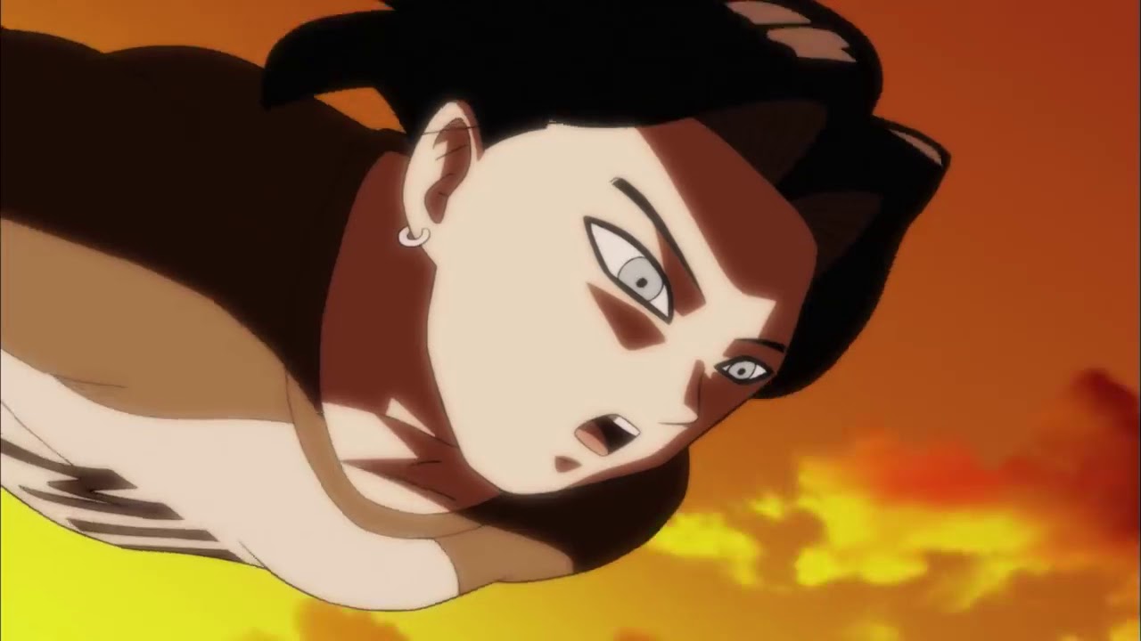 Goku Vs Android 17 Official Clip ENGLISH DUBBED