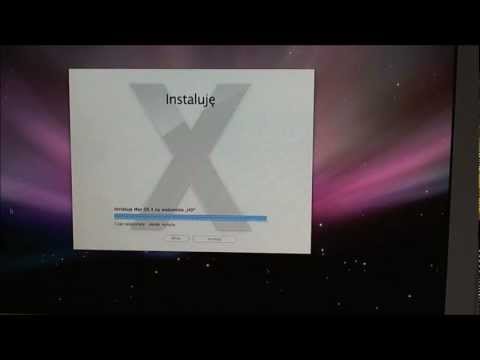 Poradnik 2 Instalacja Systemu Operacyjnego Mac OS X 10.5.1 Leopard