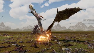Dragons vs Medieval Army l Ultimate Epic Battle Simulator 2 l UEBS 2 screenshot 5