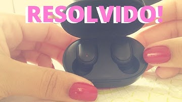 FONE TWS BLUETOOTH SÓ FUNCIONA UM LADO. COMO RESOLVER FONE NÃO LIGA. FONE NÃO CARREGA REDMI AIRDOTS