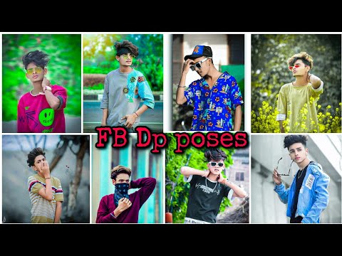 New style dp photoshoot pose | Half photo pose boy | Profile photo pose boy  | Dp pictures poses - YouTube