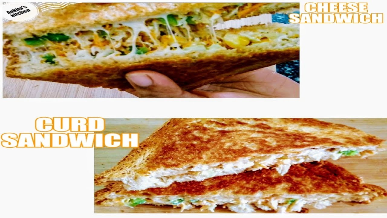 QUICK SANDWICH RECIPE| CURD SANDWICH/CHEEESE SANDWICH|HEALTHY RECIPES BY ANKITA