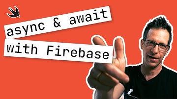 Using async/await with Firebase