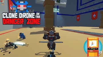 Clone Drone In The Danger Zone - Random Upgrade Challenge FAIL - Lets Play