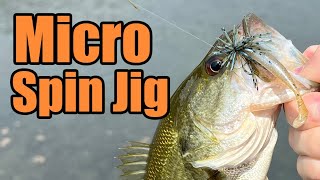 Micro Spin Jigs - Great For Panfish and Bass - Plus Underwater Bass Fishing Footage by MoondogBaitCo 793 views 1 year ago 10 minutes