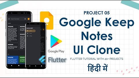 [HINDI] #2 PART 02 | Google Keep Notes UI Clone | Completely Explained