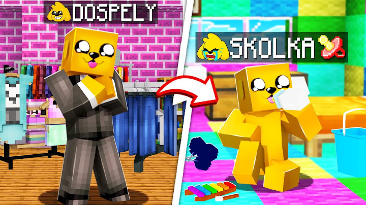 VRÁTIL JSEM SE DO ŠKOLKY V MINECRAFTU!🧸