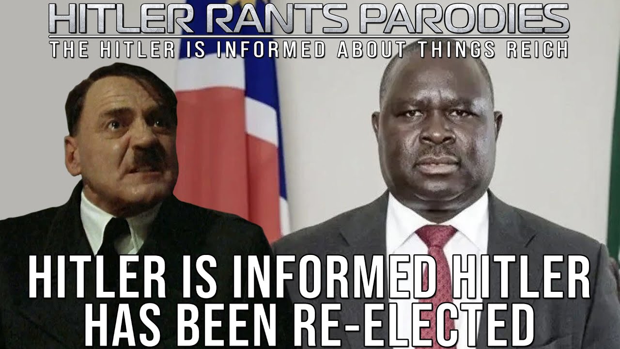Hitler is informed Hitler has been re-elected