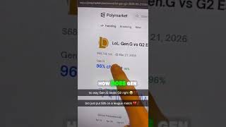 Ain't no way 😭 #viralitypoly #polymarket #genz #prediction