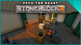 FTB Stoneblock 3 - Wall, XP, Train, Ballon Singularitys #EP10