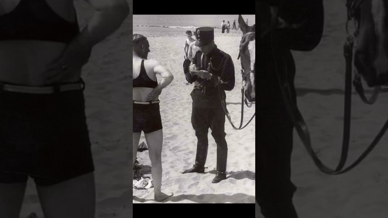 Пляж Хемскерк в 1931 году: удивительные правила, которые шокировали одного посетителя | Старое фо...