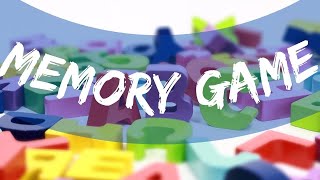 Memory Game | Alphabets | Kids puzzle
