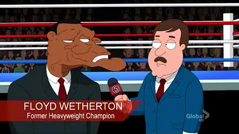 Family Guy - funny commentary on Lois Griffin's boxing