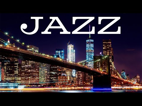 Smooth Night JAZZ - Exquisite Saxophone JAZZ &  Lights of Night City - Night Traffic JAZZ