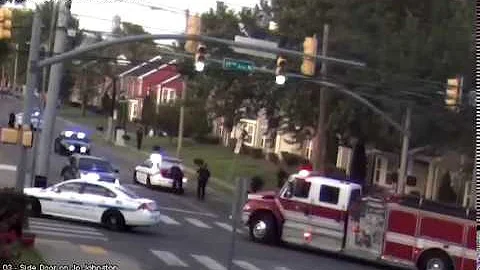Surveillance Footage of Fatal Police Shooting of D...