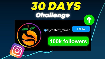 I got 100K instagram followers in 30 days using AI  and monetized