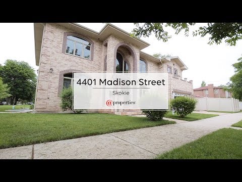 4401 Madison Street, Skokie, IL home video tour