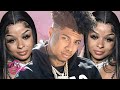 Blueface gets in car accident w/Jr &amp; be🅰️ts up Chrisean’s babysitter after kidn🅰️pping their child