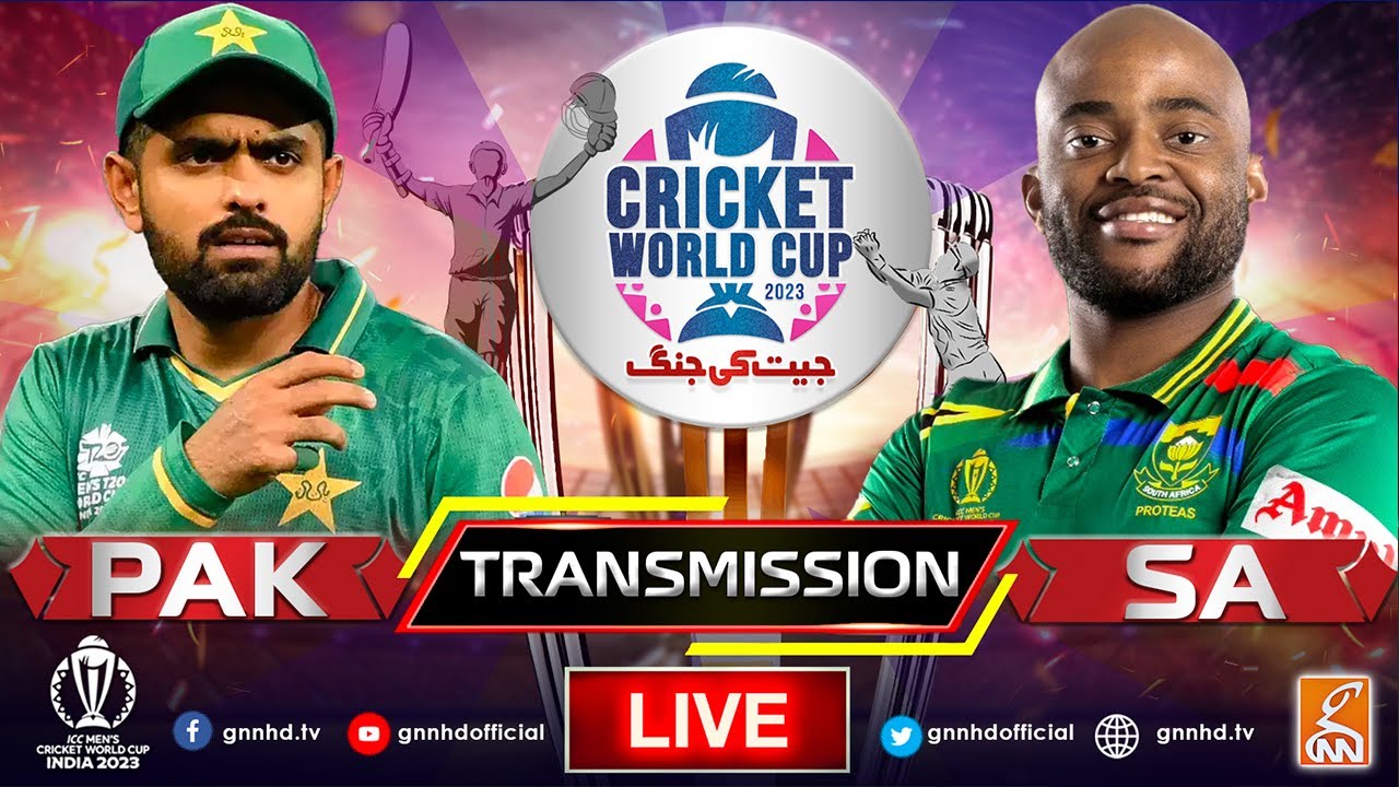 🔴LIVE PAK vs SA Live Score Updates ICC WC 2023 Jeet Ki Jang