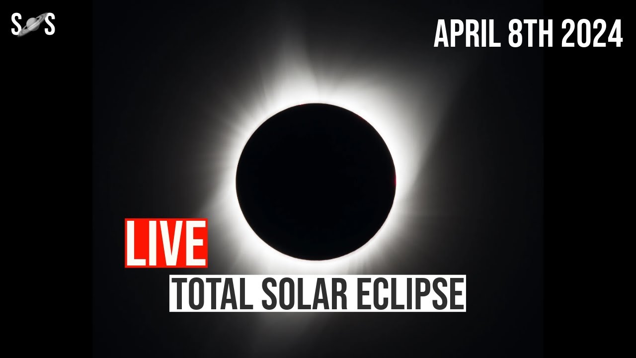 Live : Solar Eclipse 2024 | April 8 - YouTube