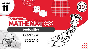 GR 11 MATHS PROBABILITY – Exam Prep (PART 4) #10