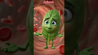 Six food to boost Hemoglobin...🥰💪#ytshorts #yogaskills #viral #yogifacts #animation #explore #health