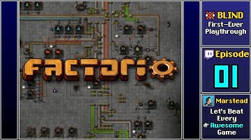 ✔️️ Start Playthrough - Factorio [Blind] (Episode 1/12)