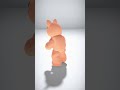 Stylized Bear Character - AI Rigged 3D Character