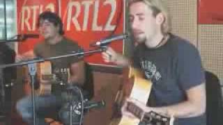 Video thumbnail of "Nickelback  Someday  (Acoustic version RTL2)"