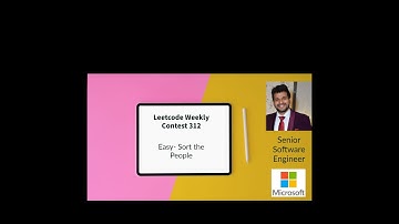 Leetcode Weekly contest 312 - Easy - Sort the People