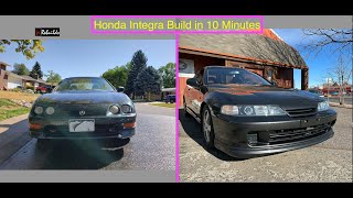 Building a very Clean Honda DC2 Integra in 10 minutes!