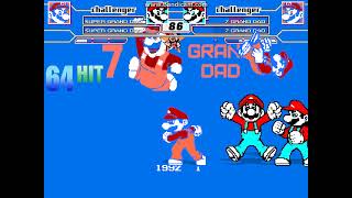 MUGEN SUPER GRAND DAD x2 vs 7 GRAND DAD x2 + Extra Bootleg Battle